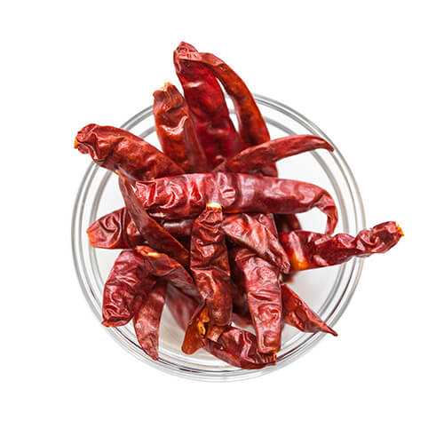 Kurutulmuş Acı Biber Sapsız